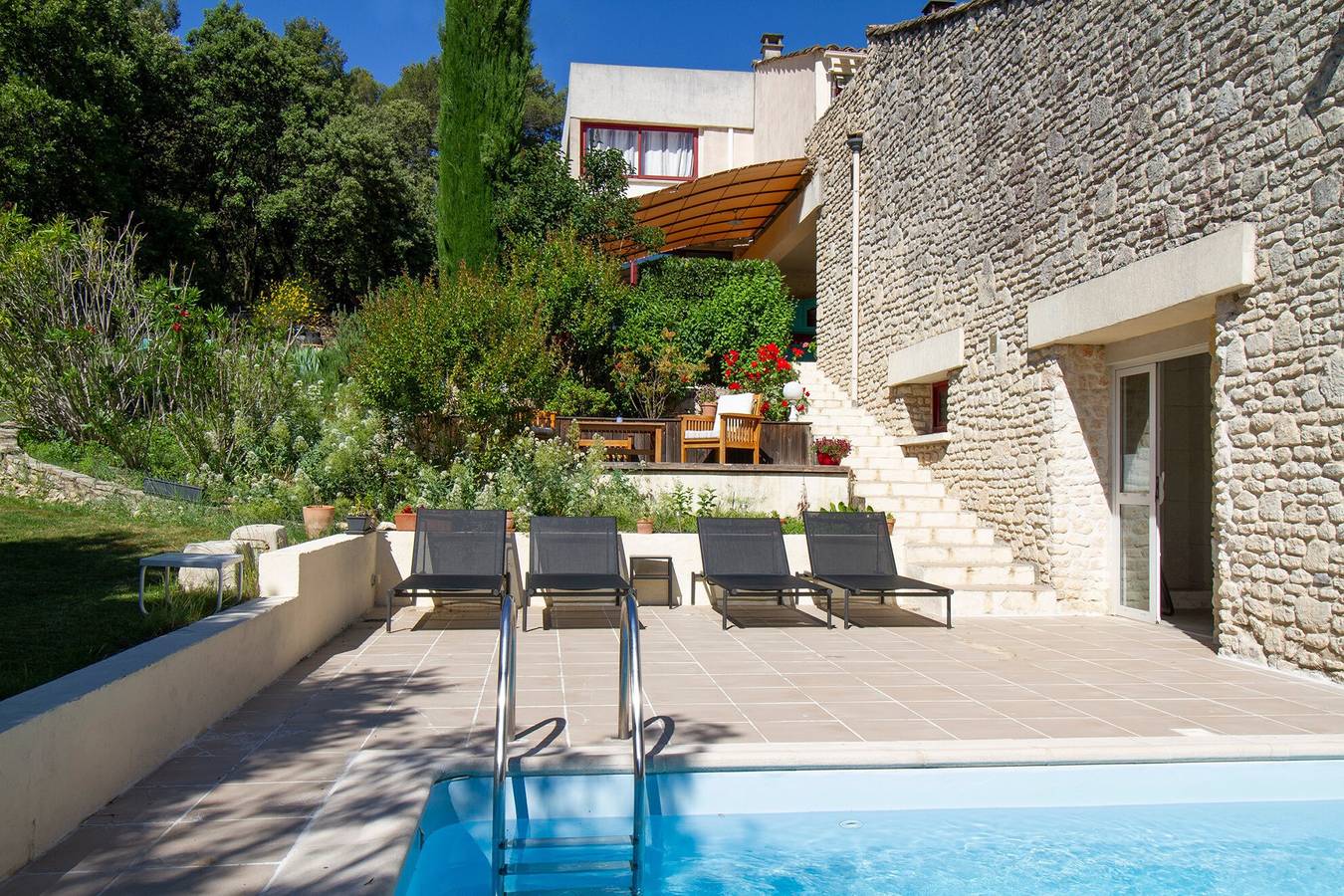 Appartement entier, Gite 4 pers. avec piscine - Le Clos des Chênes in Lagarde-Paréol, Vaucluse