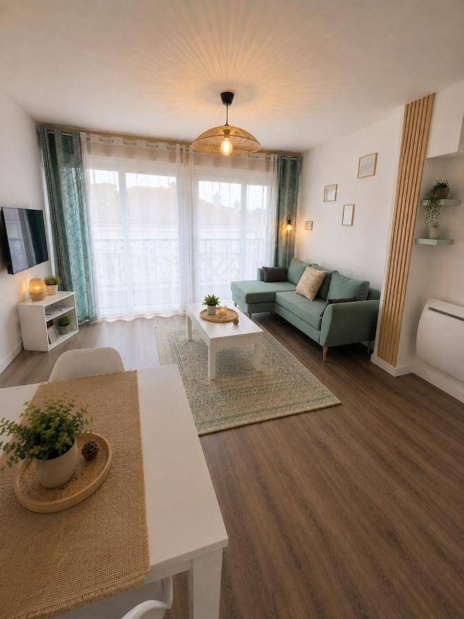 Appartement de vacances pour 5 personnes, avec balcon