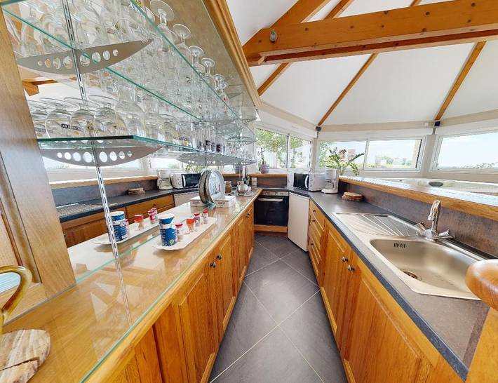 Gîte pour 2 personnes, avec jacuzzi ainsi que sauna et jardin à Ferrières-la-Verrerie - 2