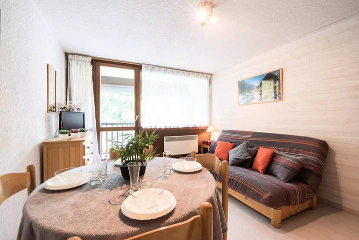 Studio pour 4 personnes, avec vue et balcon