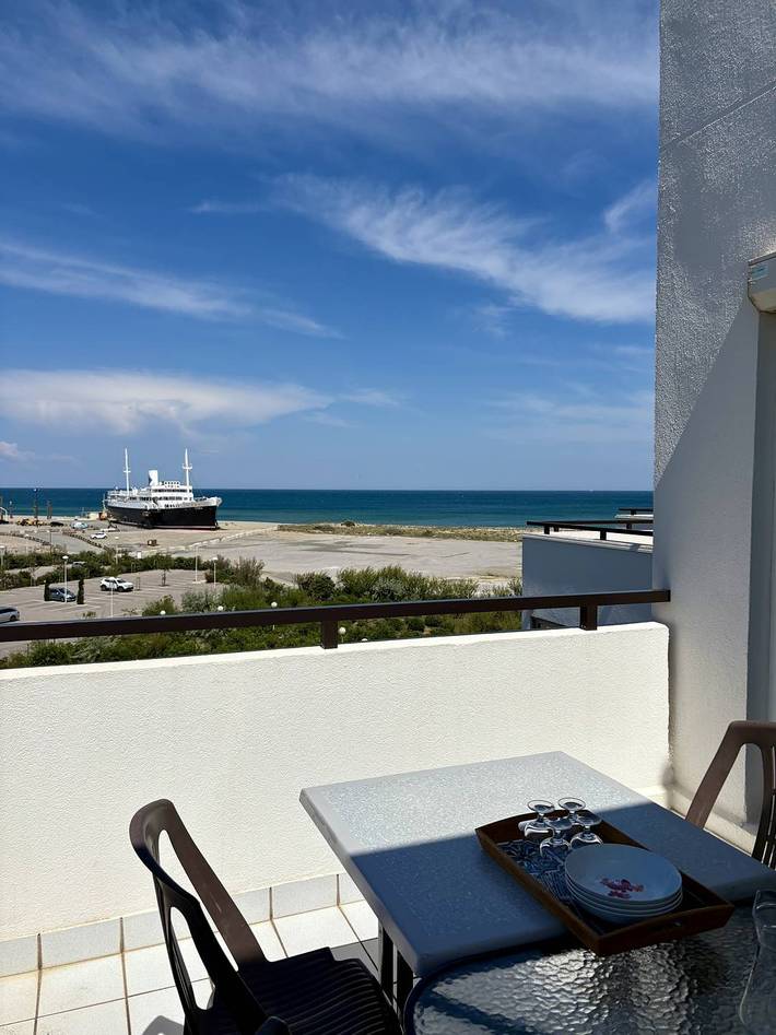 Gîte pour 4 personnes, avec Balcon/Terrasse dans Plage Lydia