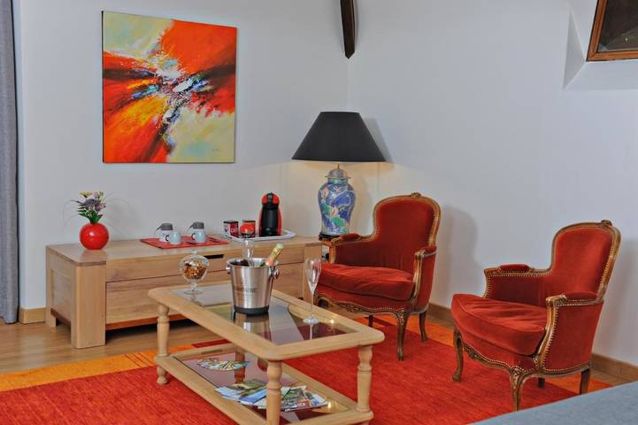 Gîte pour 2 personnes, avec vue ainsi que piscine et jardin à Saint-Vincent-de-Cosse - 3