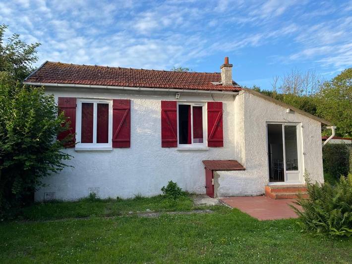 Location de vacances pour 3 personnes, avec terrasse, animaux acceptés dans Plage Saint-Martin (Saint-Martin-en-Campagne)