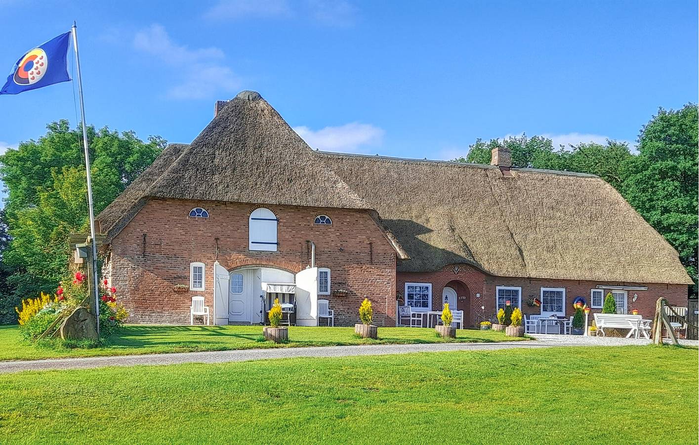 Ganze Ferienwohnung, Gemütliche Wohnung mit Terrasse, WiFi & Parkplatz bei Galmsbüll in Galmsbüll, Nordfriesland