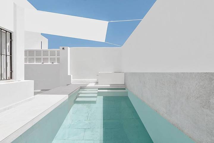 Casa para 6 personas, con jardín además de piscina y vistas en Cabo de Gata