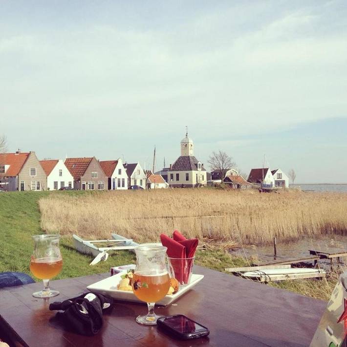 Casa vacanza per 4 persone, con panorama e giardino ad Amsterdam