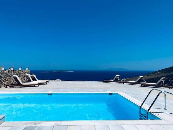 Villa pour 6 personnes, avec jardin ainsi que terrasse et piscine dans Antiparos - 2