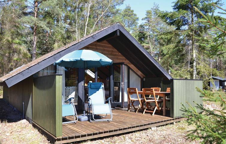 Ferienhaus für 4 Personen mit Terrasse in Kattegat Küste