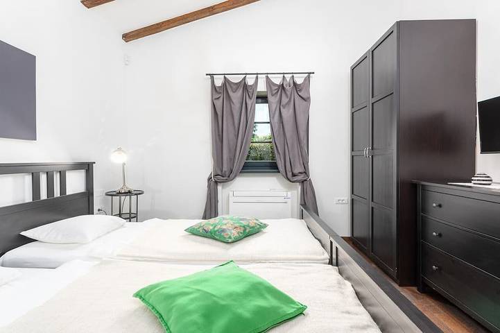 Rustikale Villa Noce mit Pool in Sveti Ivan (Višnjan), Općina Višnjan