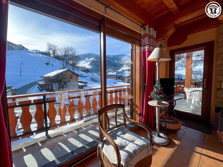 Gîte pour 6 personnes, avec terrasse à Les Avanchers-Valmorel - 3