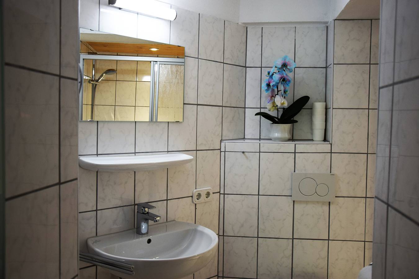 Ganze Ferienwohnung, Ferienwohnung Am Erlengrund - Ferienwohnung Nr. 5 für 1-2 Personen, ca. 36 m², Schlafzimmer, Wohnschlafraum,Terrasse in Bischofswiesen, Berchtesgadener Alpen