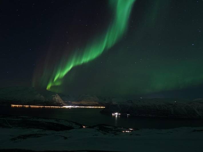 Ferienwohnung für 6 Personen, mit Garten und Sauna sowie Ausblick in Lyngen - 2