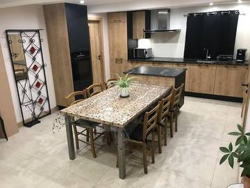 Gîte pour 6 personnes, avec jardin à Ebersheim