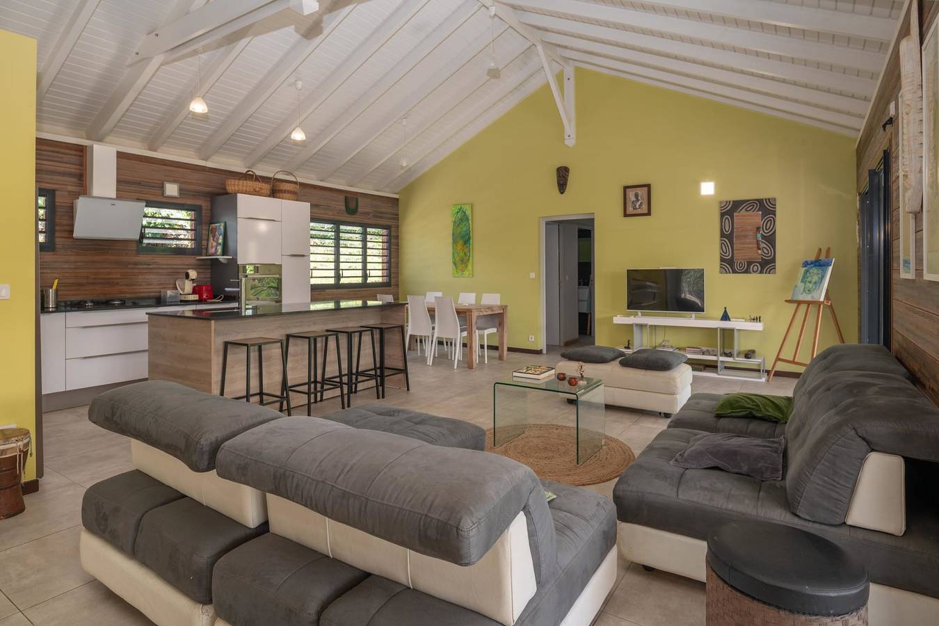 La Villamour - Climatisation - Jardin in Petit-Bourg, Guadeloupe