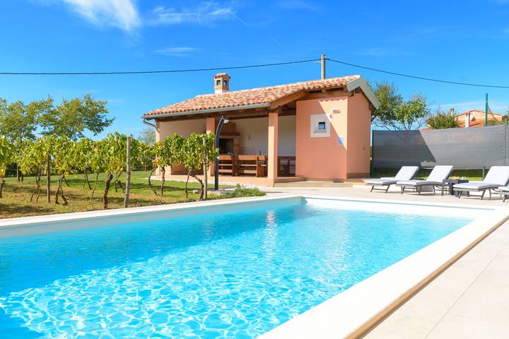 Ferienhaus für 6 Personen, mit Balkon und Terrasse sowie Garten und Pool in Barban - 3
