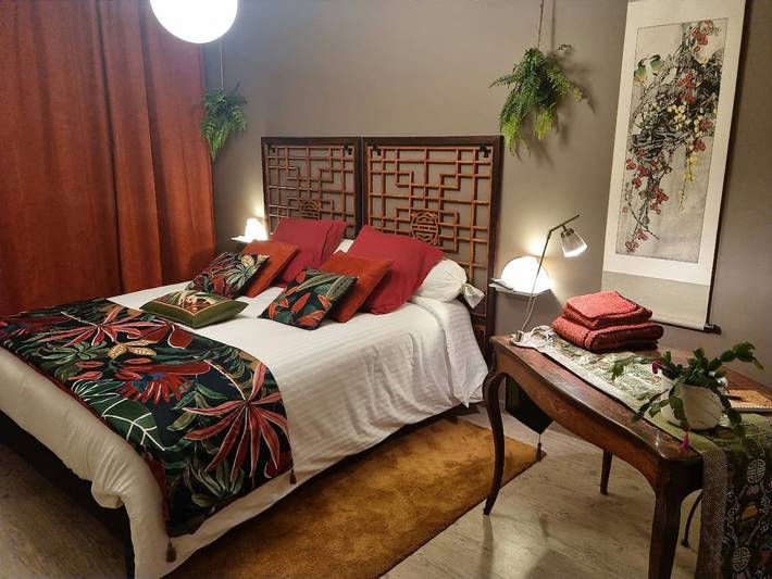 Chambre d’hôte pour 4 personnes, avec jacuzzi et jardin