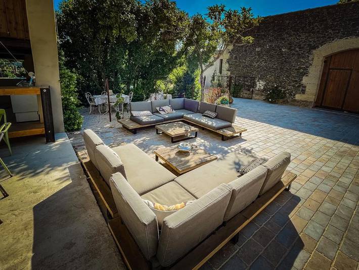 Gîte pour 3 personnes, avec piscine et jardin, animaux acceptés à Caux - 3