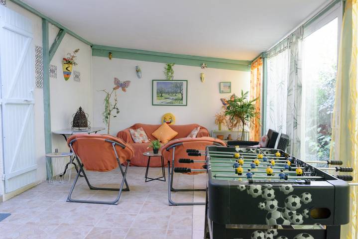 Bed and Breakfast 'Chambre Farniente' con jardín compartido y aire acondicionado in Saint-Cyprien, Costa mediterránea (Francia)