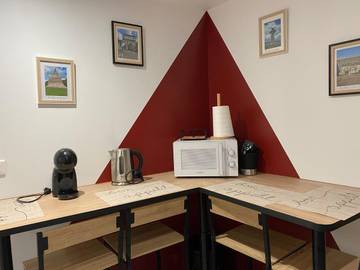 Chambre d’hôte pour 4 personnes, avec terrasse à Autun