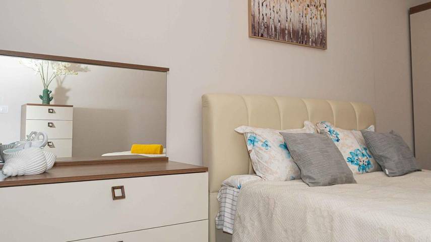 Apartament wakacyjny dla 4 osób, z Balkon i Taras oraz Basen i Sauna w Burgas