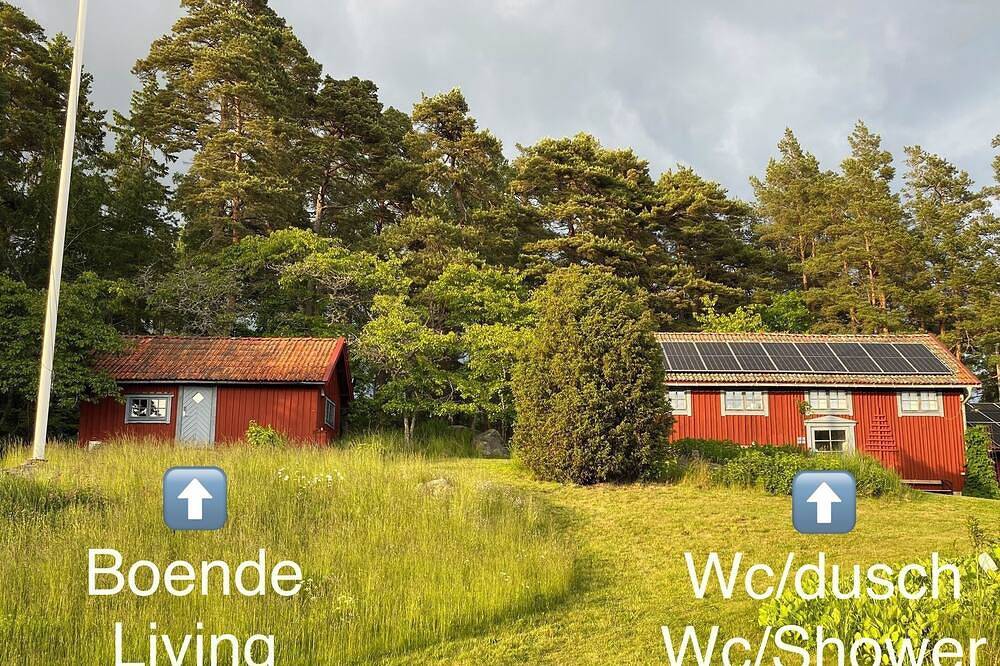 Stubbhuggets Lillstuga, ruhige Unterkunft knapp außerhalb von Trosa. in Trosa, Schwedische Ostsee