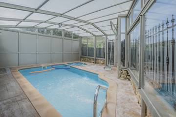 Casa rural con piscina para 23 personas, con jardín y piscina para niños, Se admiten mascotas en Comarca de Sepúlveda