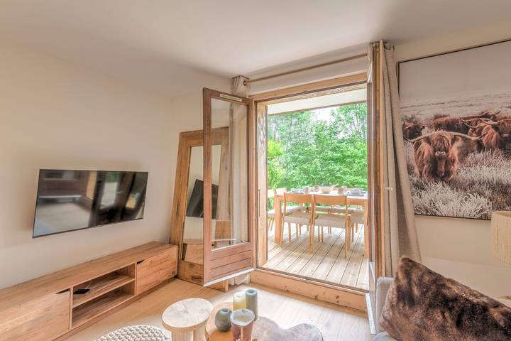 Gîte pour 4 personnes, avec terrasse, adapté aux familles à Demi-Quartier - 3