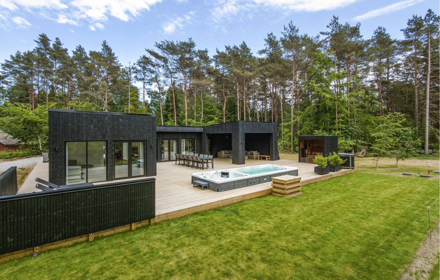 Ferienhaus für 12 Personen mit Sauna in Fuglslev, Ebeltoft