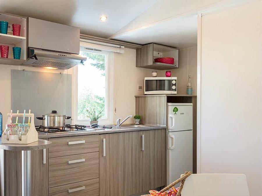 Camping Ca' Savio - Mobile home 6 persons - Mobile-home | Comfort | 2 Bedrooms | 4/6 Pers. | Raised terrace | Air-con. in Punta Sabbioni, Prowincja Wenecja