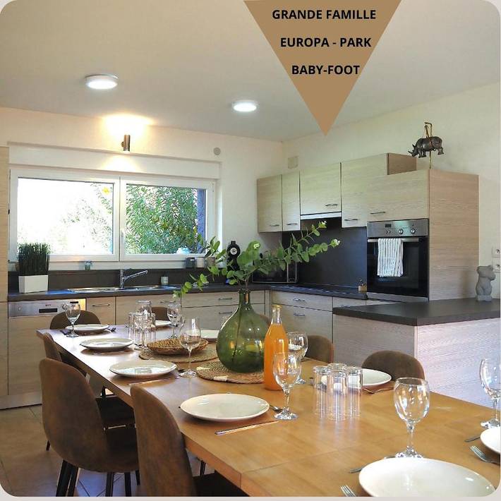 Location de vacances pour 14 personnes, avec terrasse à Mackenheim