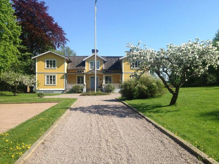 BnB für 4 Personen, mit Garten und Ausblick sowie Terrasse in Schweden