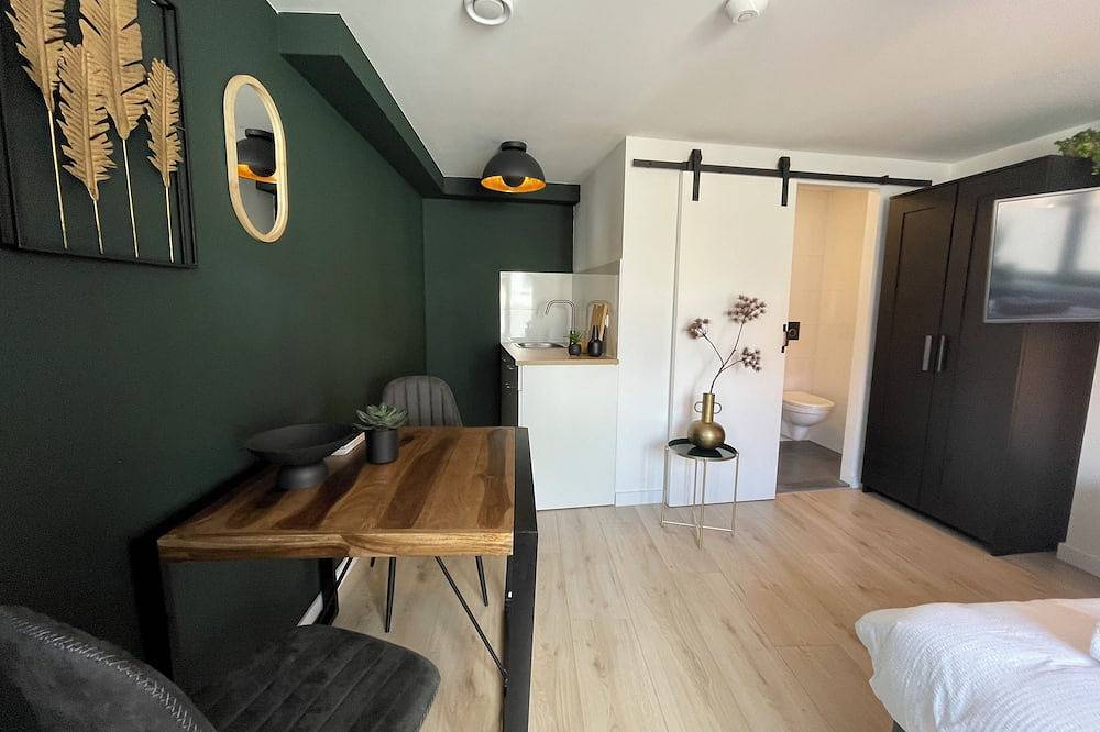 Luxe kamer met moderne badkamer en toegang tot een gedeelde keuken, gelegen in het hart van Tilburg. in Tilburg, Noord-Brabant