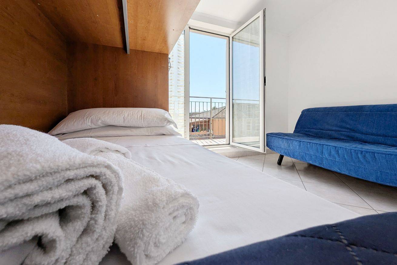 Ganze Wohnung, *Dritte Reihe am Meer* Klimaanlage Balkon in Porto d'Ascoli, Riviera delle Palme