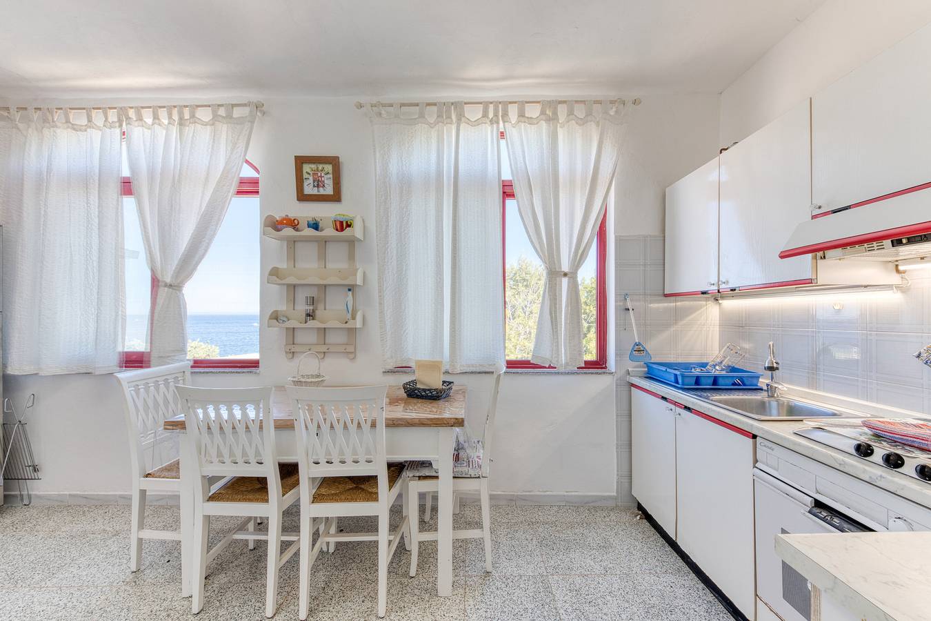 Villa 'Bissu' avec vue sur la mer, terrasse privée et climatisation in Castro (Lecce), Province de Lecce