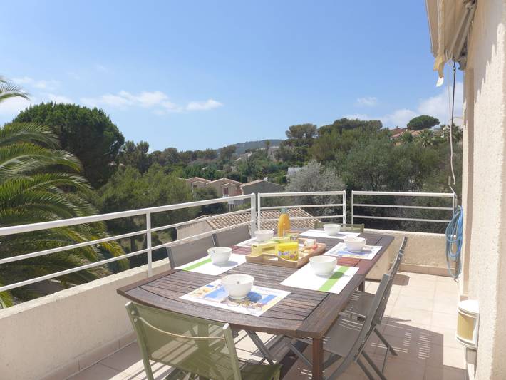 Appartement de vacances pour 5 personnes, avec jardin et terrasse à Roquebrune-sur-Argens