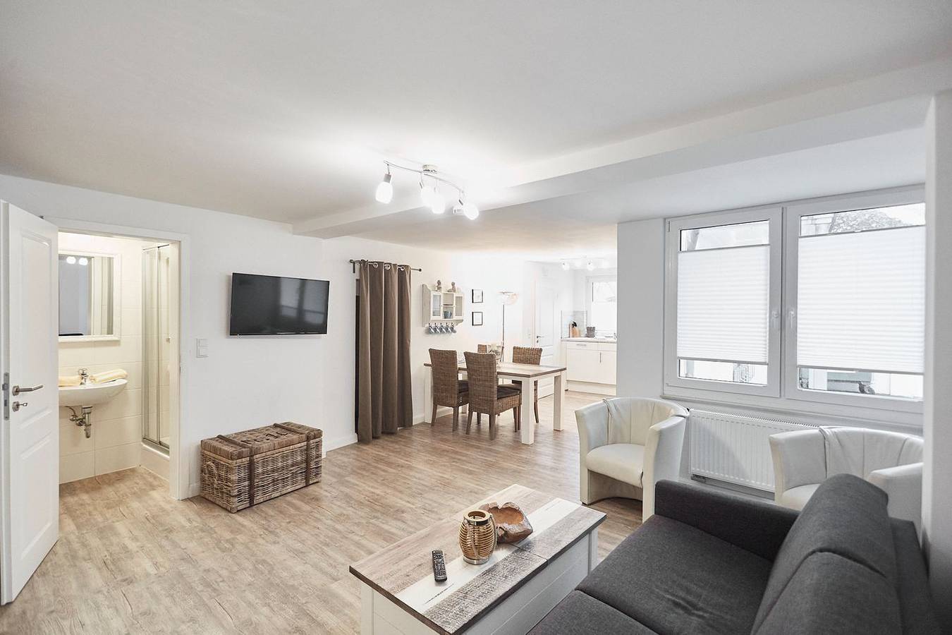Große und liebevoll eingerichtete Ferienwohnung im Zentrum. in Borkum