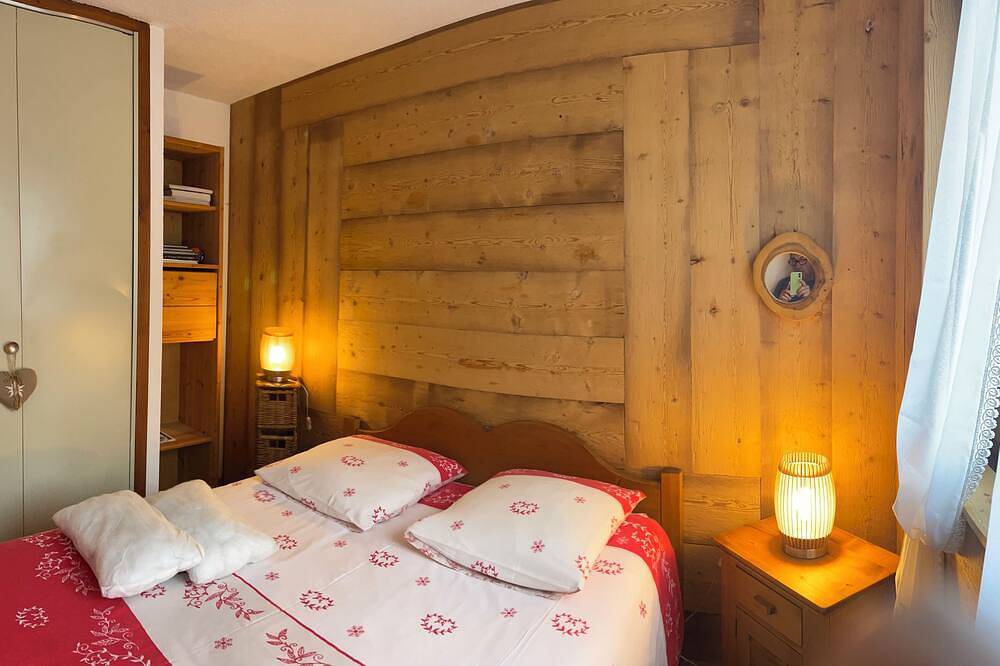 Ganze Wohnung, Schöne 2 Zimmer für 2 bis 4 Personen in ruhigem Weiler mit herrlichem Blick auf den Mont-Blanc in Brevent-Flegere, Chamonix