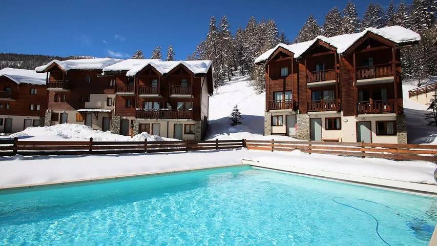 Gîte pour 8 personnes, avec piscine ainsi que balcon et vue à Puy-Saint-Vincent - 2