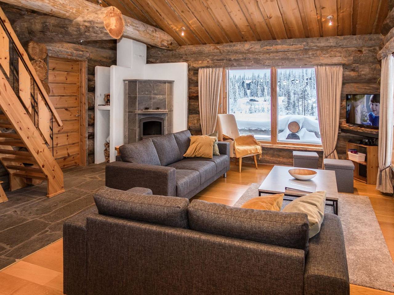 Saarua sky in Saarua, Nordösterbotten