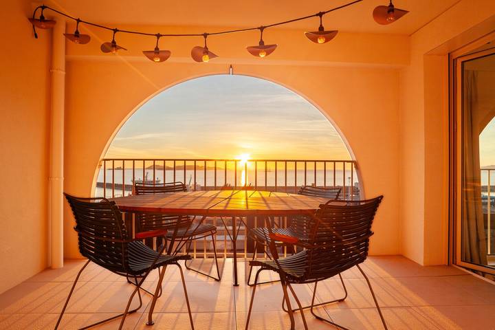 Appartamento intero, Appartamento "Porte Bleue" con vista mare, terrazza privata e Wi-Fi in Marsiglia, Costa mediterranea (Francia)