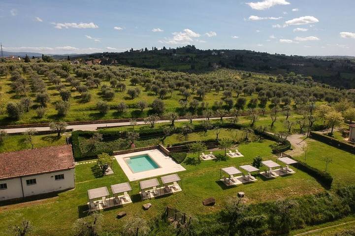 Agriturismo per 4 persone, con giardino e piscina in Impruneta