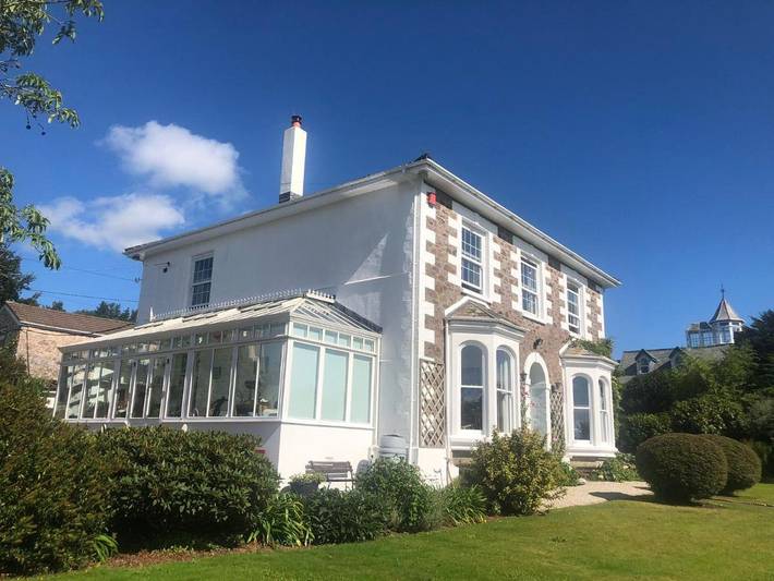 B&b for 2 people, with Terrace and Garden as well as View in St Austell