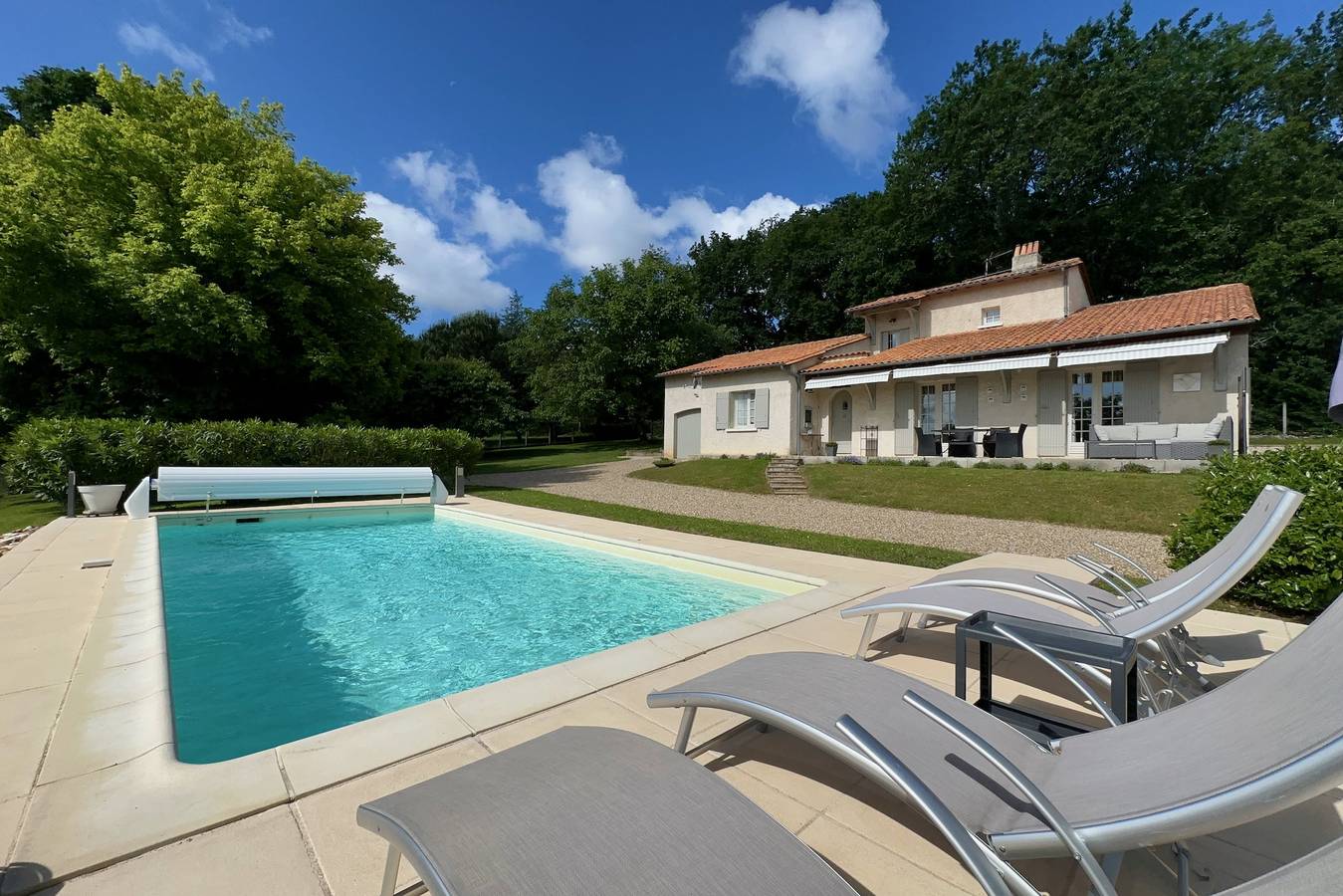 La Terrasse in Douzillac, Périgord Blanc