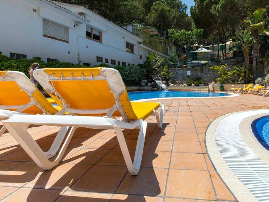 Camping El Far - Bungalow 4 personen - Bungalow 4 Personen mit Seeblick in Calella, Costa del Maresme