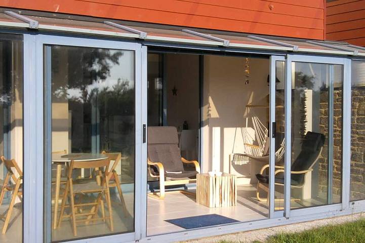 Appartement de vacances pour 4 personnes, avec jardin