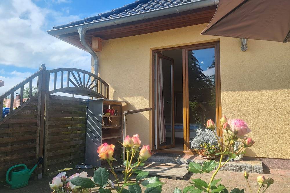 1-Raum-Ferienwohnung (max 2 Pers, 45m²) mit Gartenterrasse - Fewo am in Gersdorf, Biendorf