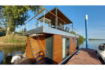 Hausboot für 4 Personen, mit Haustier in Hessen