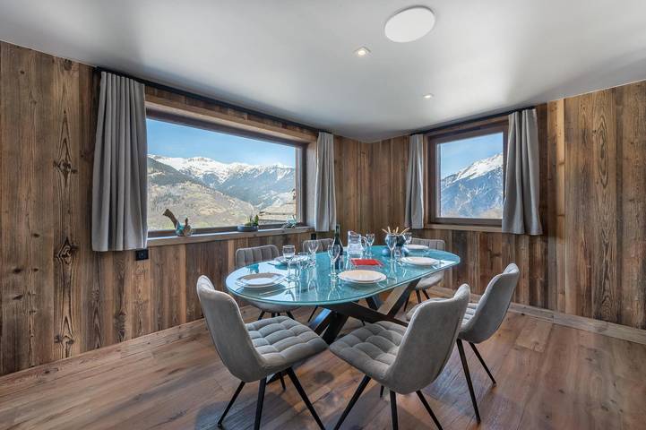 Gîte pour 8 personnes, avec piscine et terrasse dans Courchevel 1300 (Le Praz) - 2