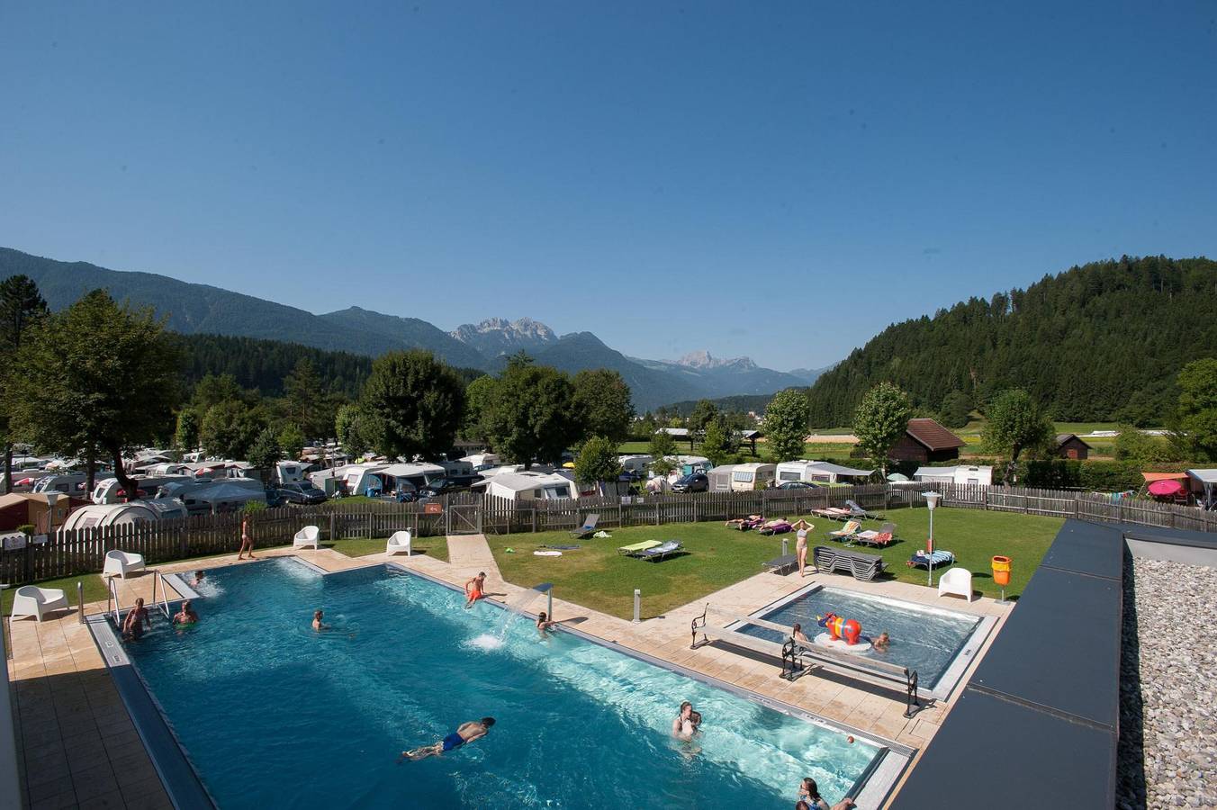 Europarcs Hermagor-Nassfeld — Campingplatz Komfort in Hermagor, Hermagor-Pressegger See