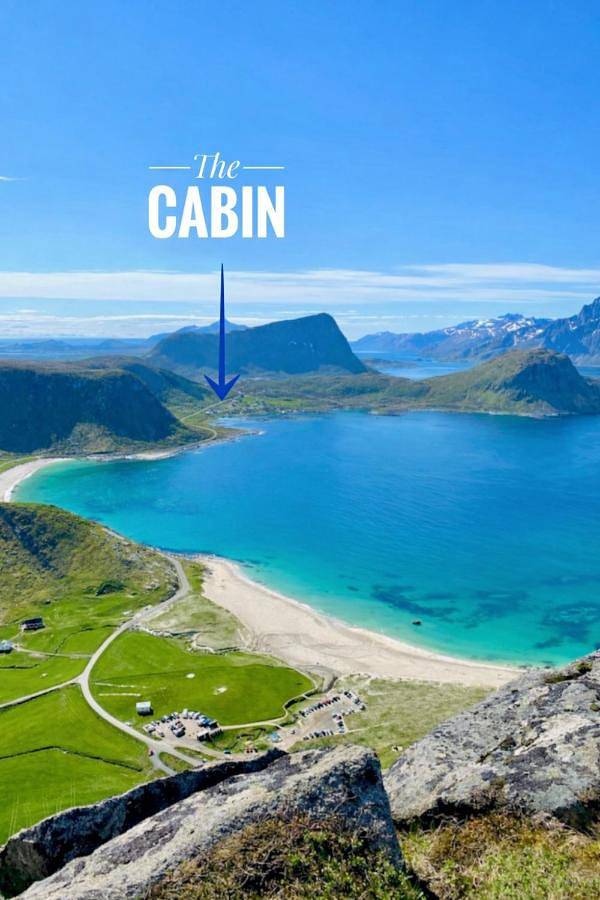 Ferienhaus für 8 Personen, mit Terrasse und Sauna sowie Ausblick auf den Lofoten